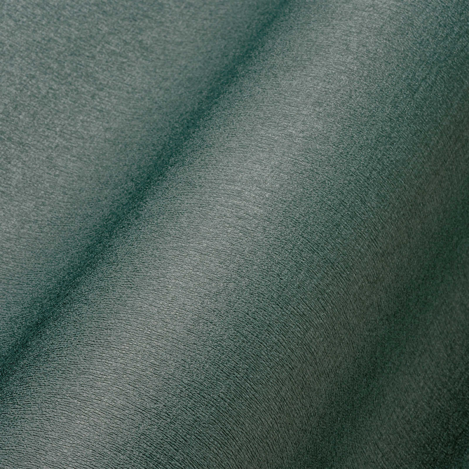             Effen eenheidsbehang in donkere kleur - petrol, groen
        
