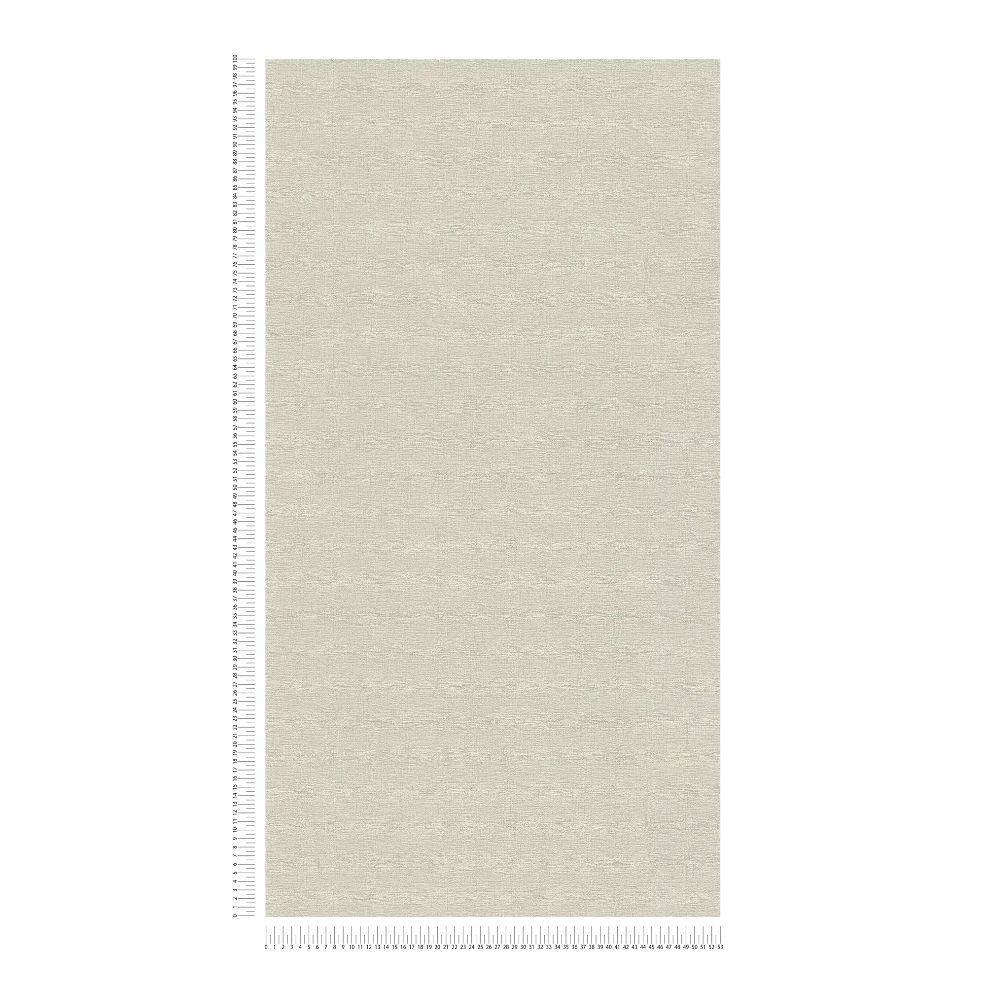             Carta da parati beige-grigia con texture tessile in look vintage
        