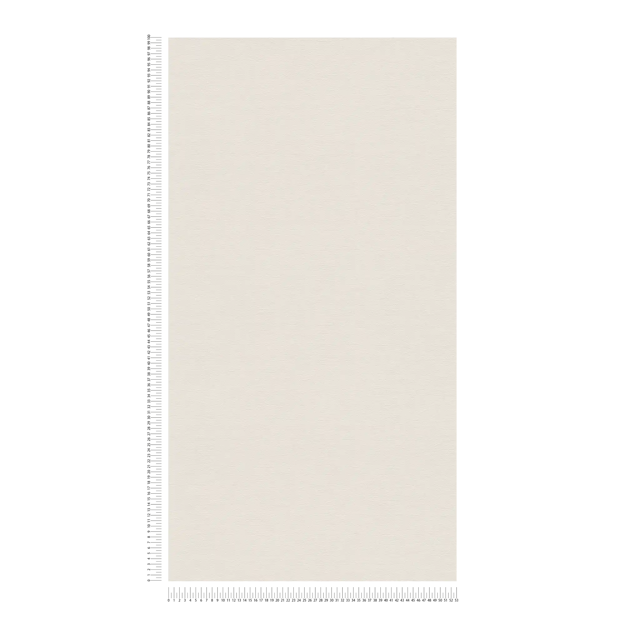             Non-woven wallpaper plain with light sheen - cream, grey
        