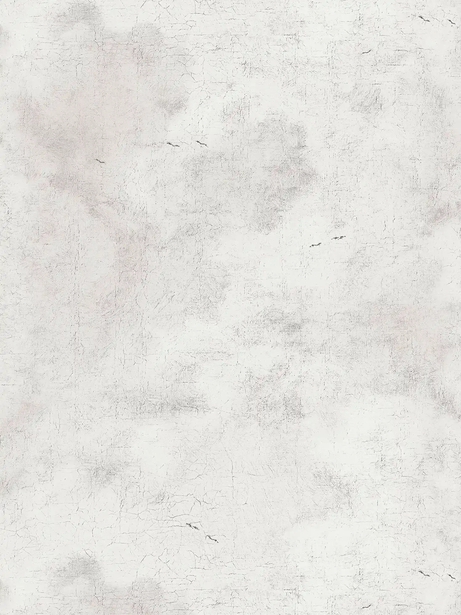 Non-woven wallpaper sky & clouds, painting style - white, grey
