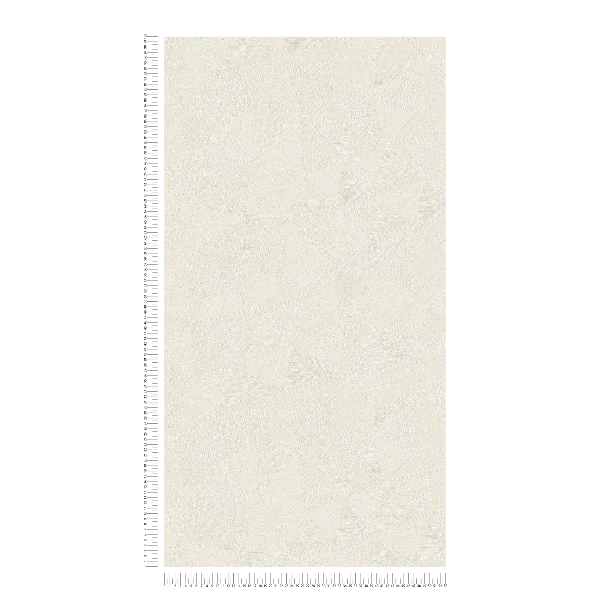             Carta da parati grafica in tessuto non tessuto con motivi luminosi - bianco
        