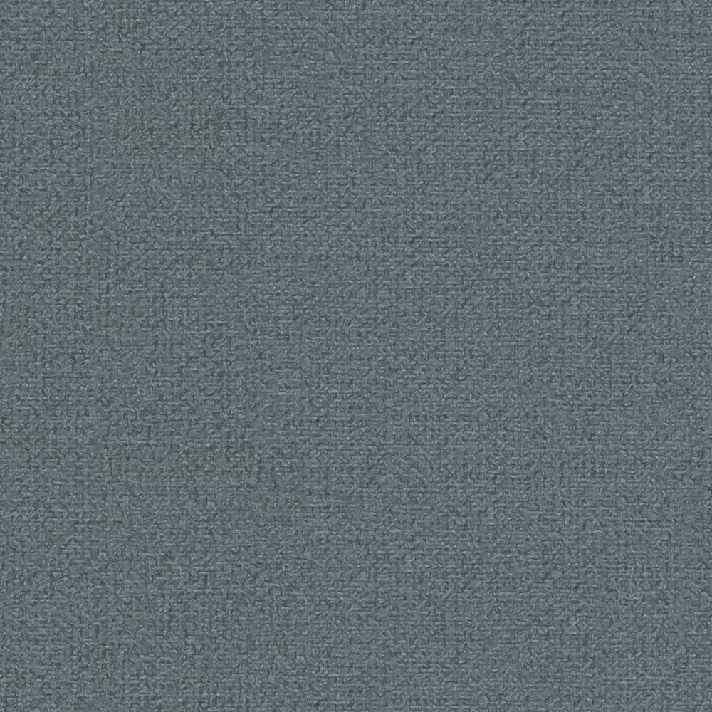             Papier peint intissé uni aspect lin sans PVC - bleu, gris
        