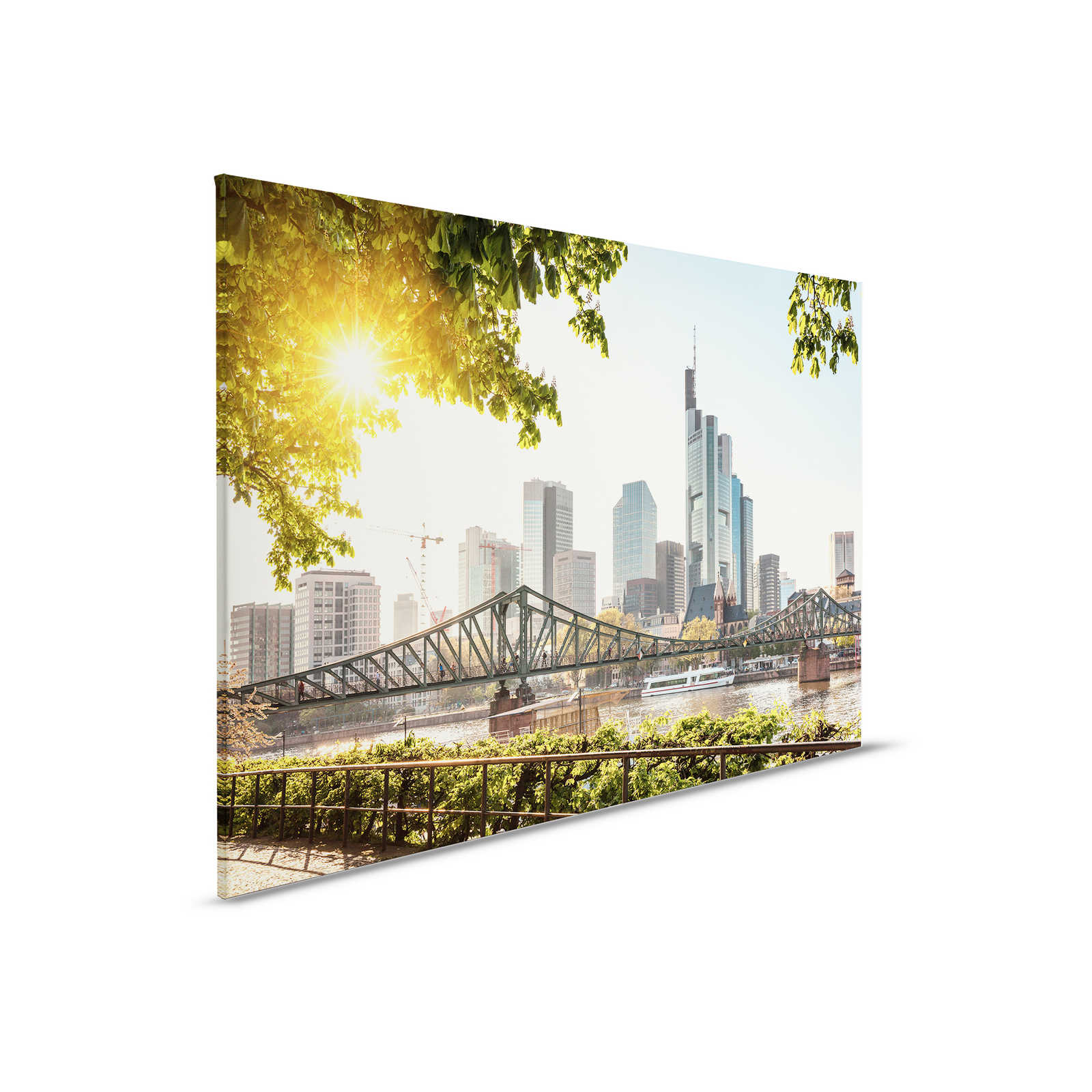         Canvas with Frankfurt Skyline - 0.90 m x 0.60 m
    