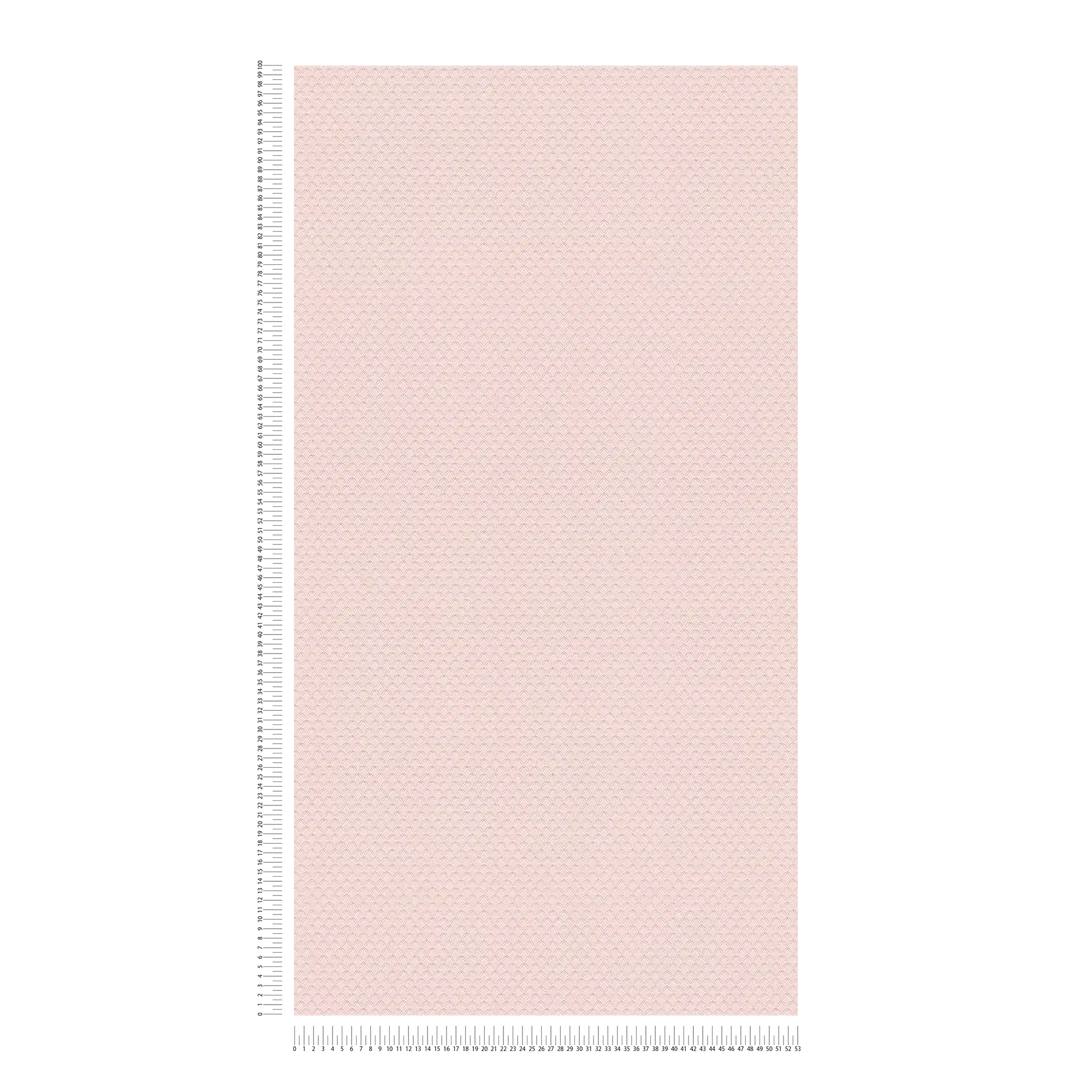             Carta da parati glitterata con struttura a rombi leggeri - rosa, viola
        