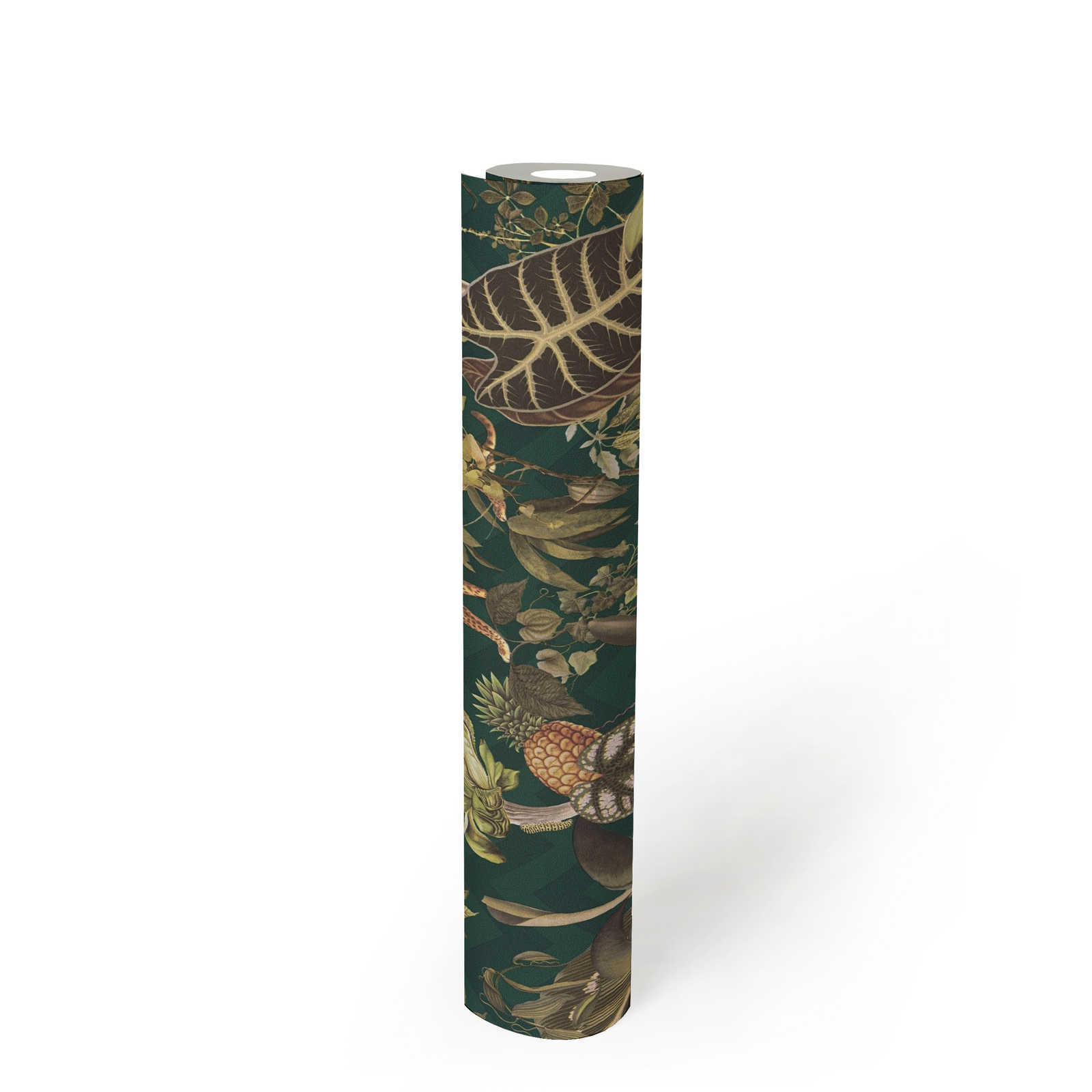             Papier peint de designer MICHALSKY Jungle feuilles & animaux - multicolore, vert
        