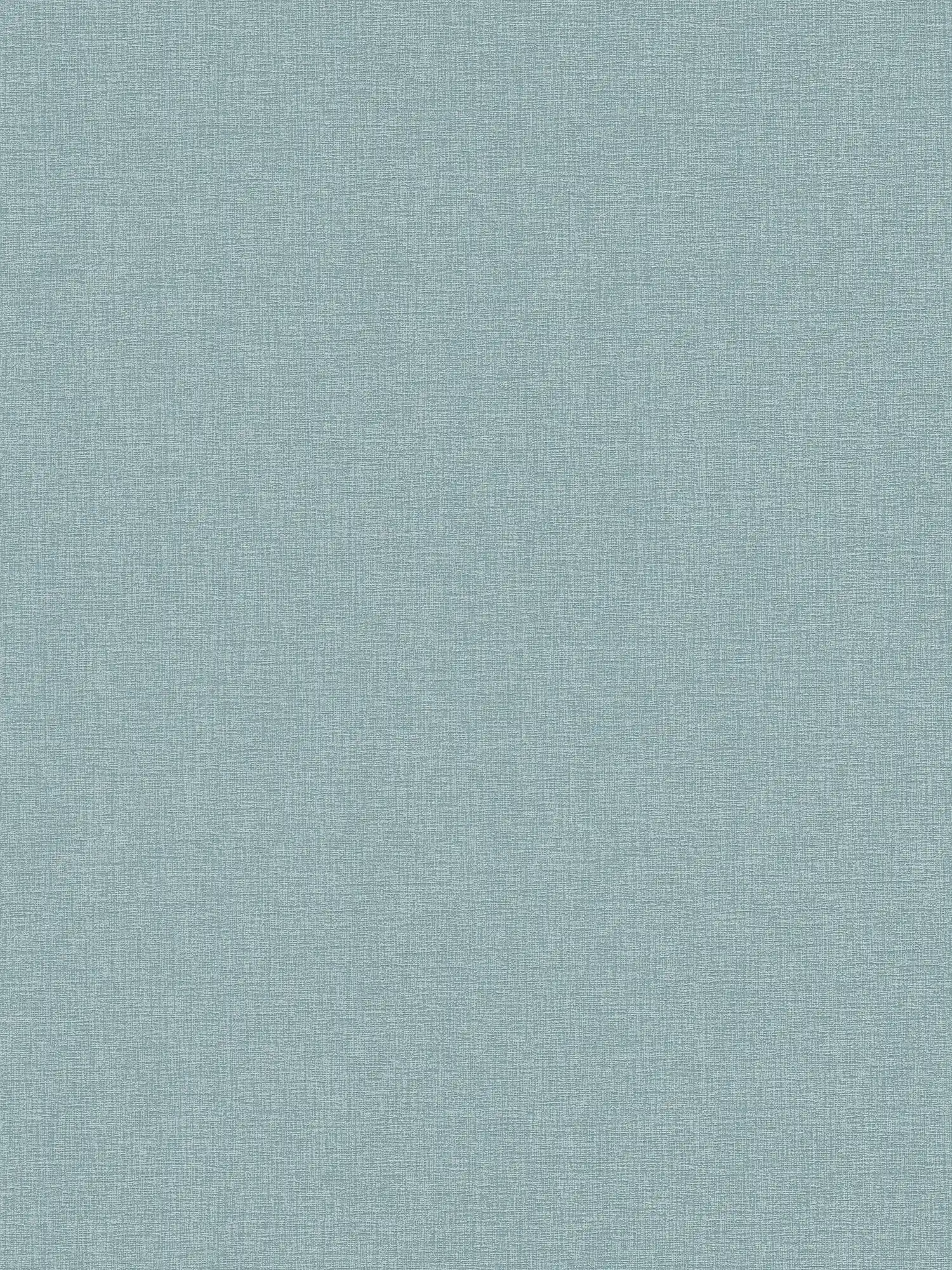 Lightly textured plain wallpaper - blue, turquoise, petrol
