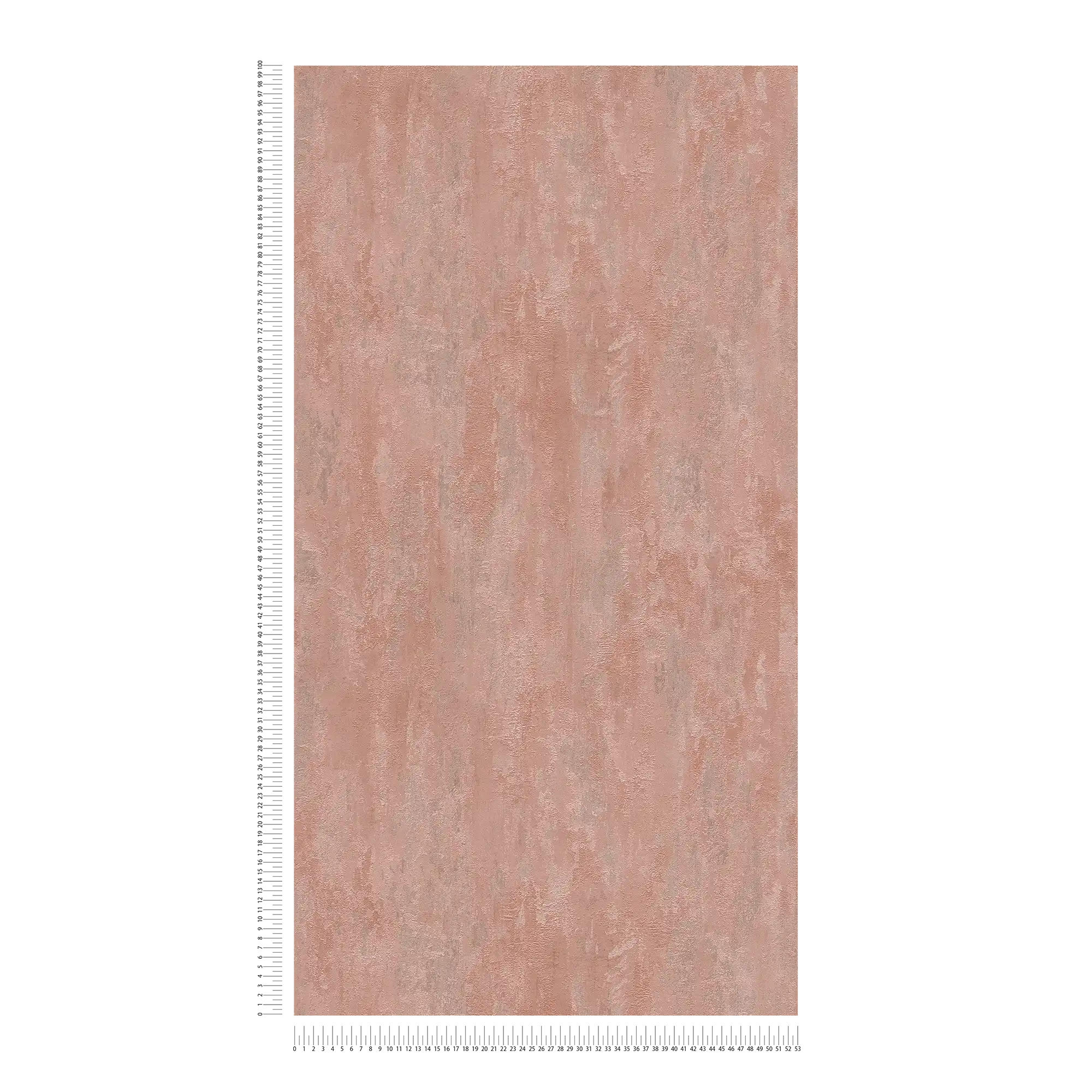             Carta da parati in stile industriale con effetto texture - metallizzata, rosa
        