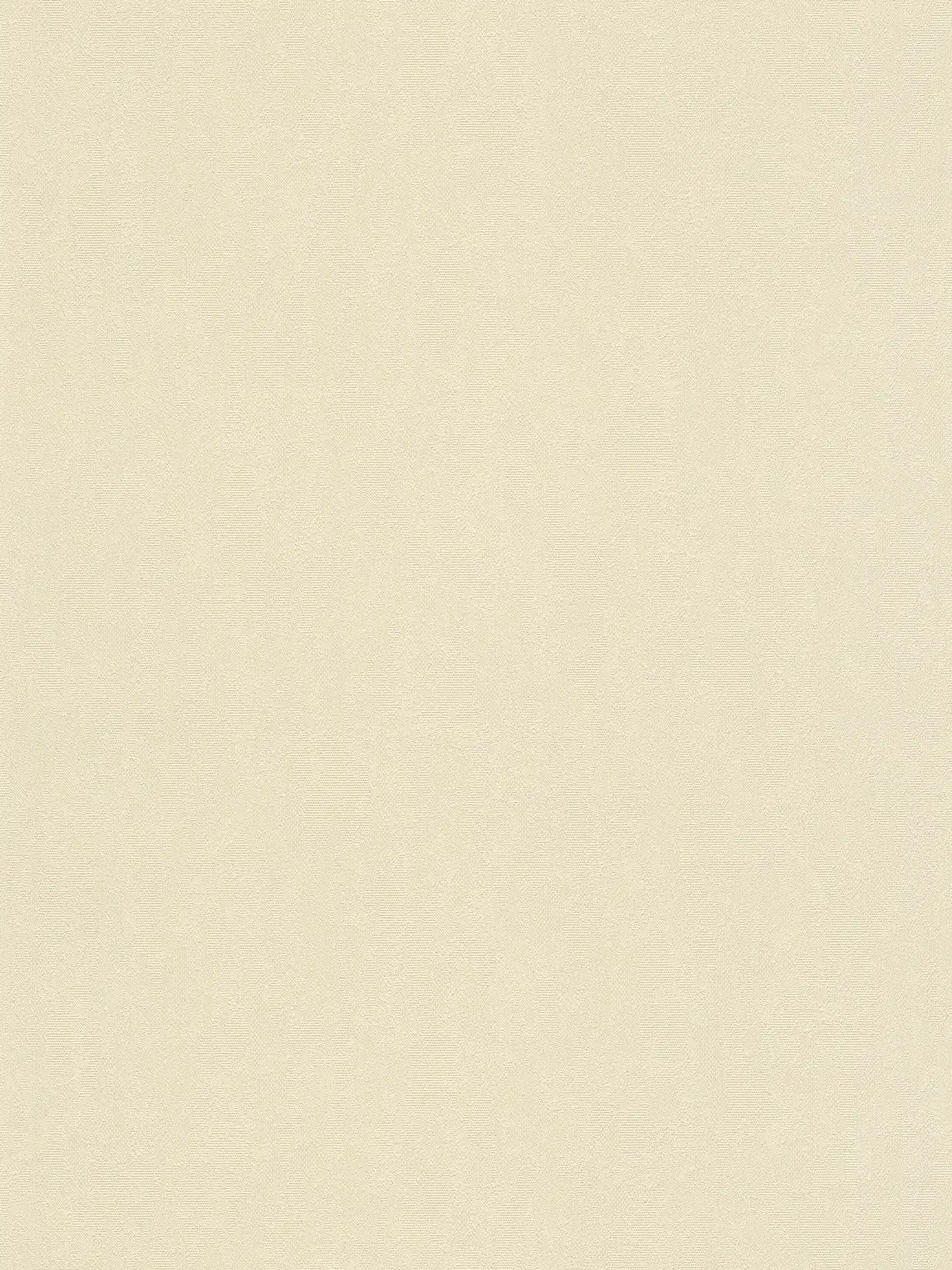 papier peint en papier uni neutre avec surface structurée - crème
