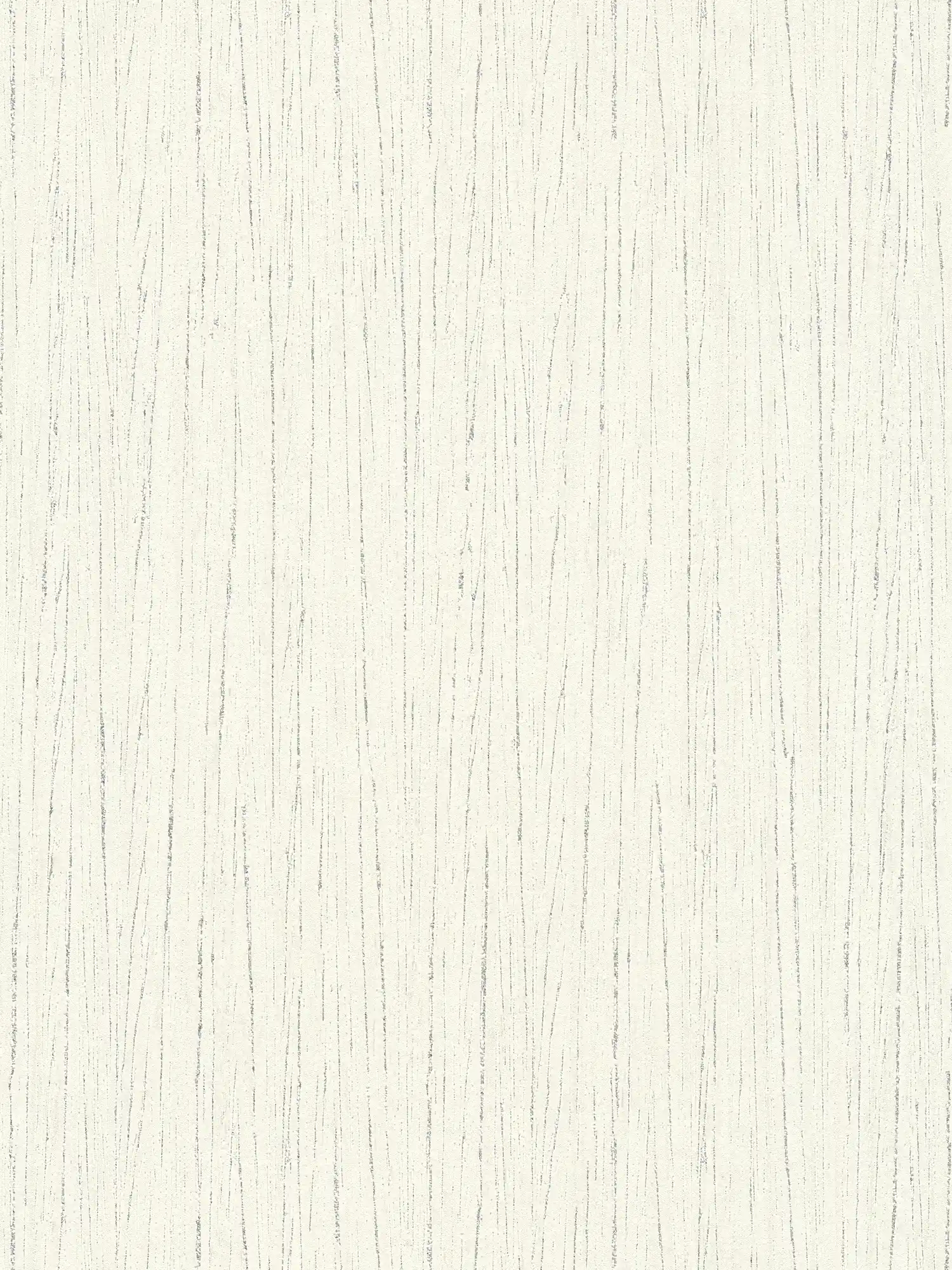 Carta da parati screziata bianco grigio con disegno della natura
