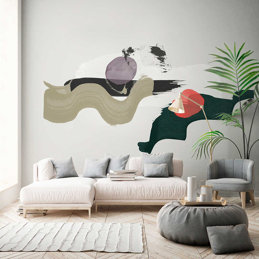         Photo wallpaper abstract art modern art print - Wonder
    
