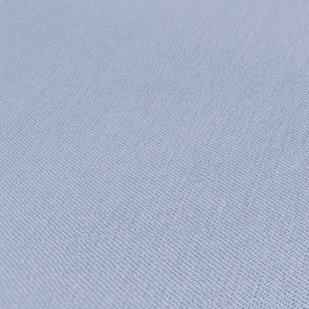             Carta da parati blu grigio con struttura tessile in stile country - blu
        