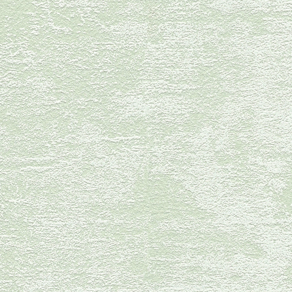             Non-woven wallpaper with plaster structure & texture effect - green
        