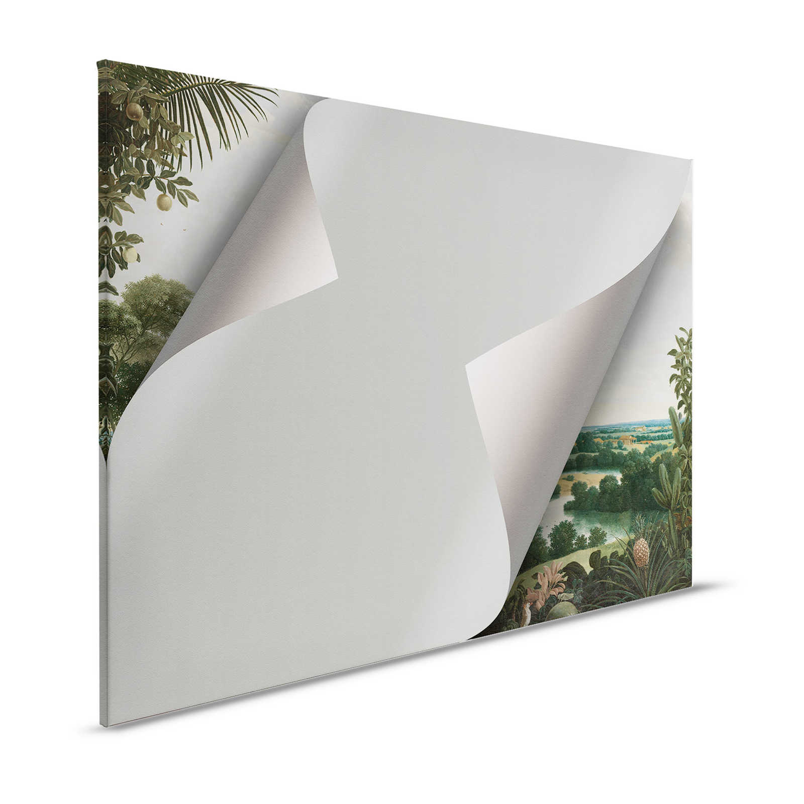 Hidden Places 1 - Canvas painting 3D effect with hidden motif - 1.20 m x 0.80 m
