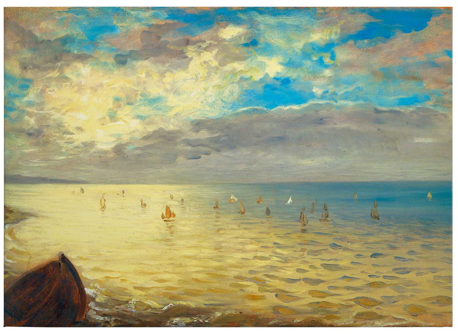             Art canvas print "The sea" by Delacroix
        