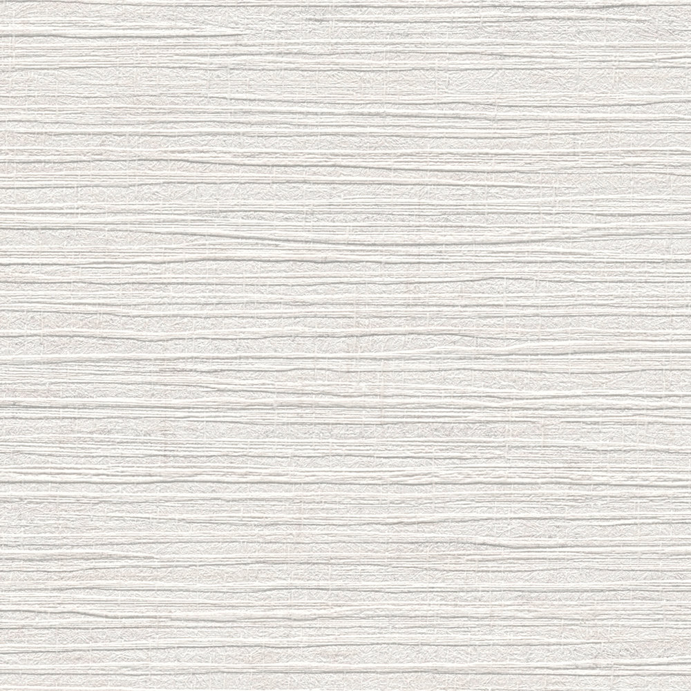             Papel pintado de la unidad Melange con patrón en relieve - blanco
        