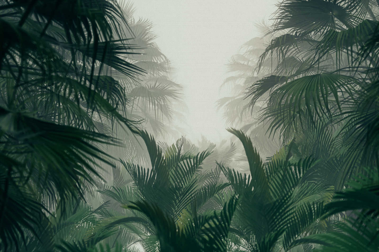             Rainy Season Jungle View Canvas Painting - 0.90 m x 0.60 m
        