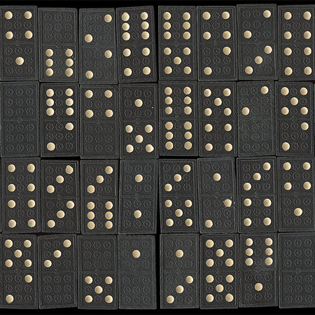         Photo wallpaper dominoes retro token pattern
    