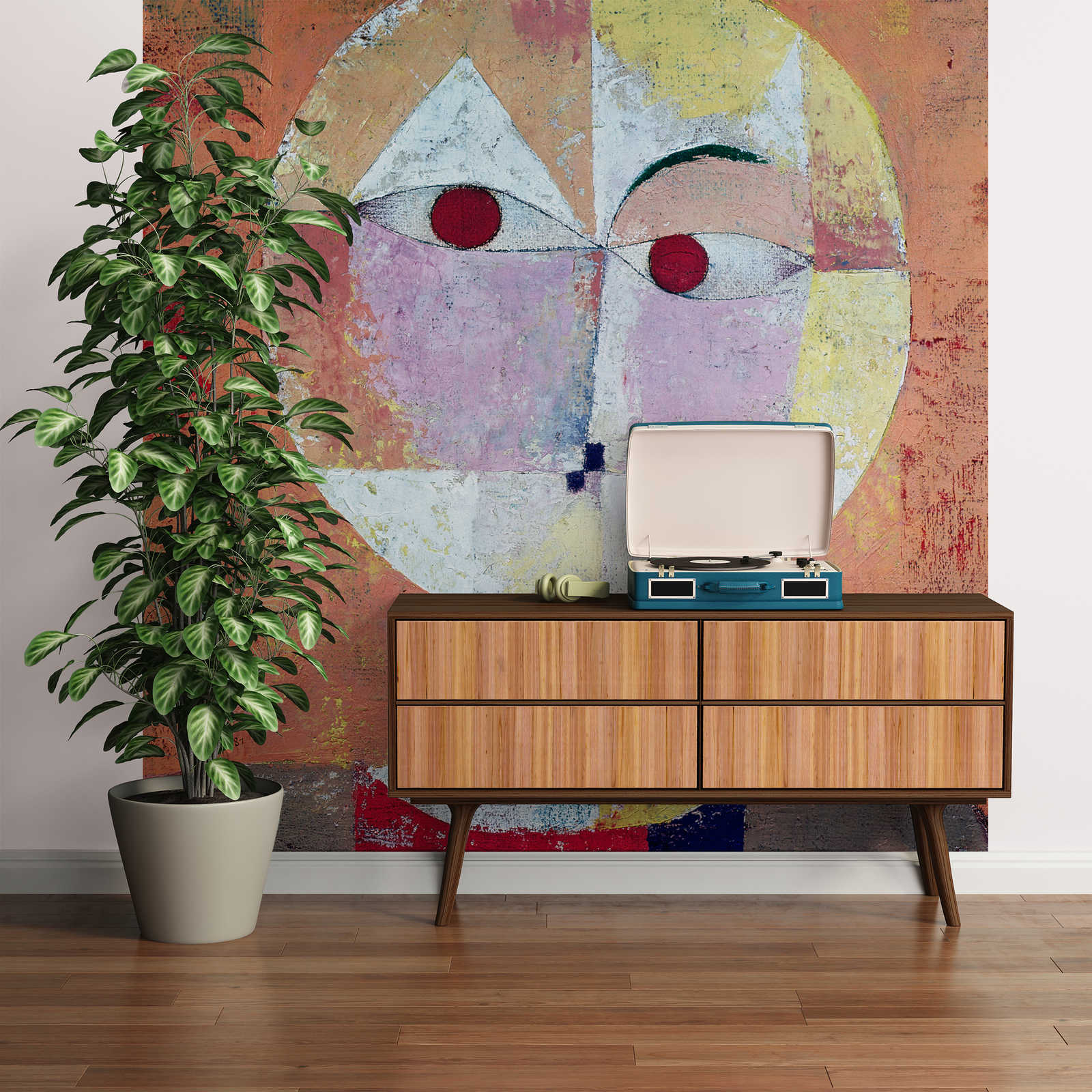             Senecio" muurschildering van Paul Klee
        