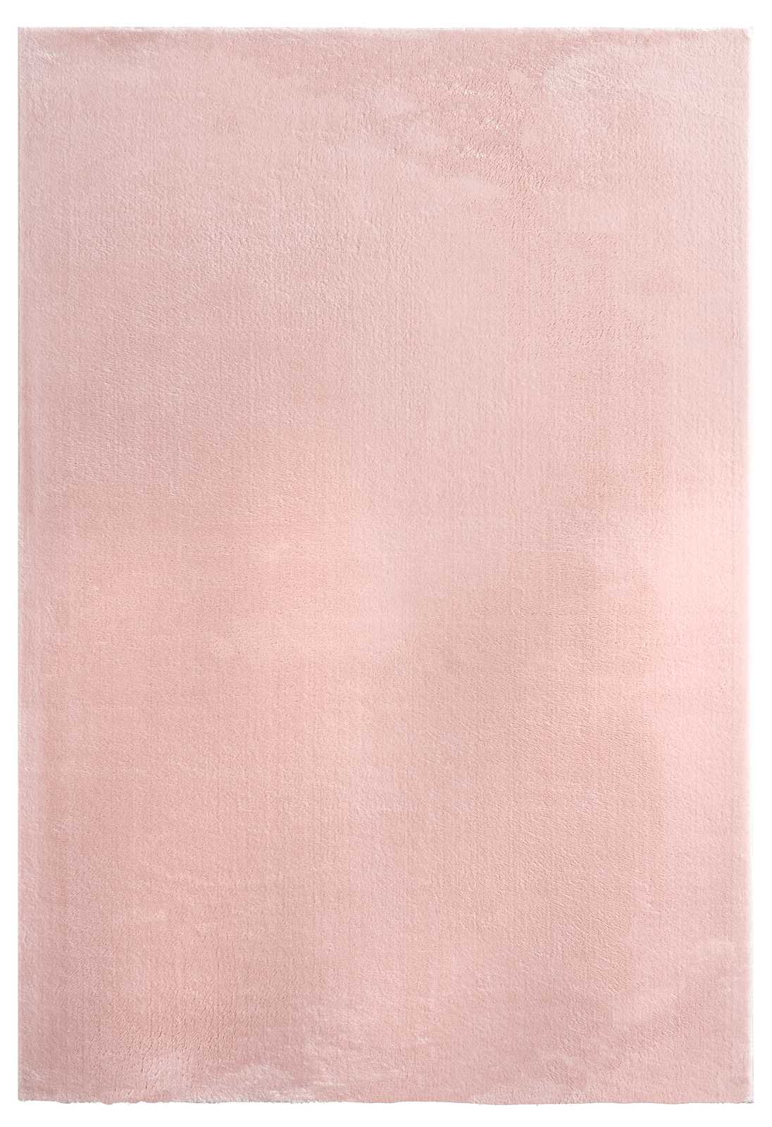             Tapis rose à poils longs - 110 x 60 cm
        