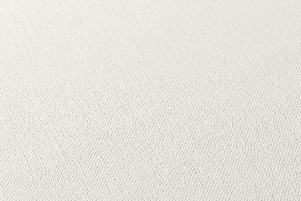             Textile optics wallpaper greige uni with textured pattern
        