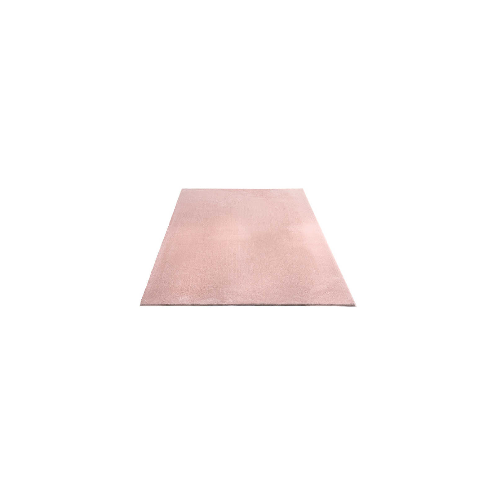 Fijnpolig tapijt in roze - 150 x 80 cm
