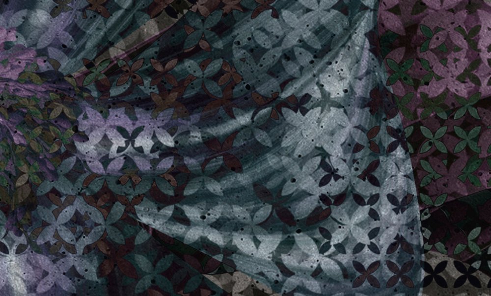             Bloemen Behang Pixel Ontwerp - Muren door Patel
        