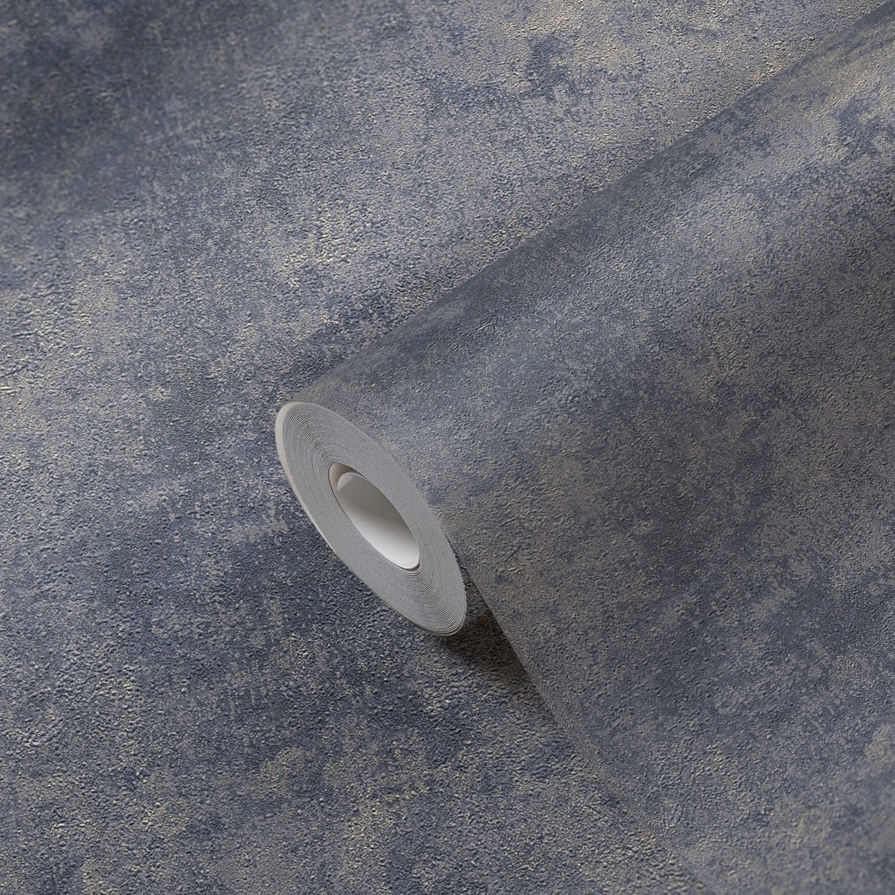             wallpaper rough structure & gloss effect - blue, silver, grey
        