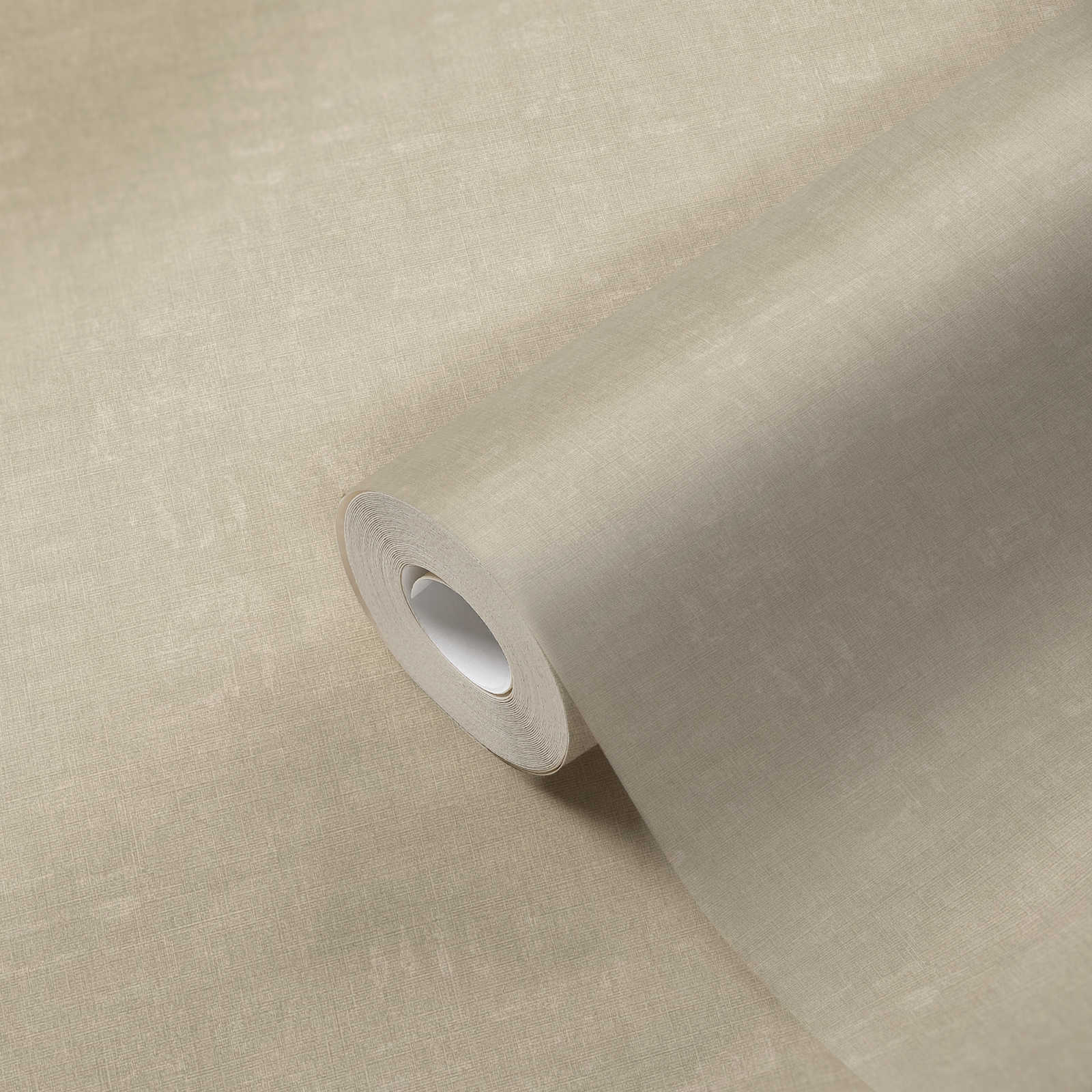             Gemêleerd behang effen met structuurdesign - grijs, beige
        