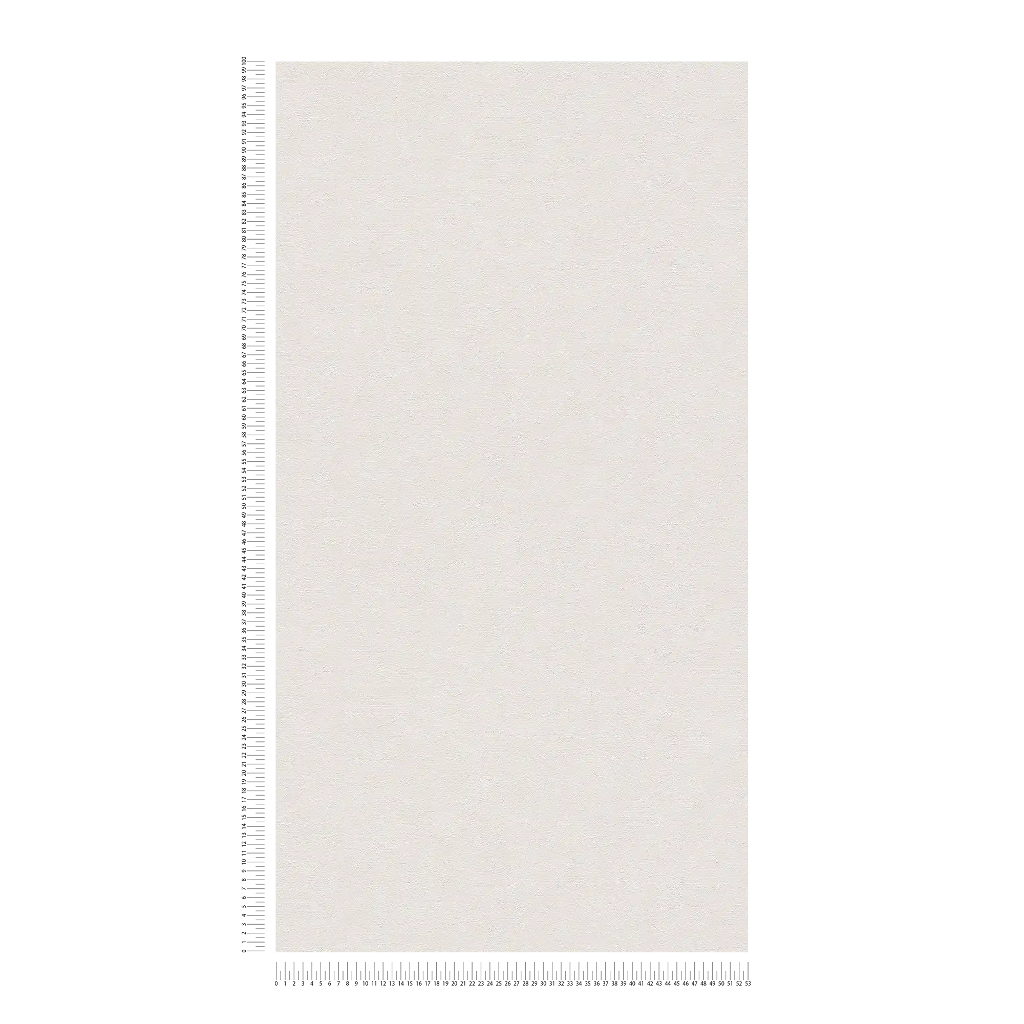             Papel pintado liso con aspecto de yeso y sombreado de color - crema, blanco
        