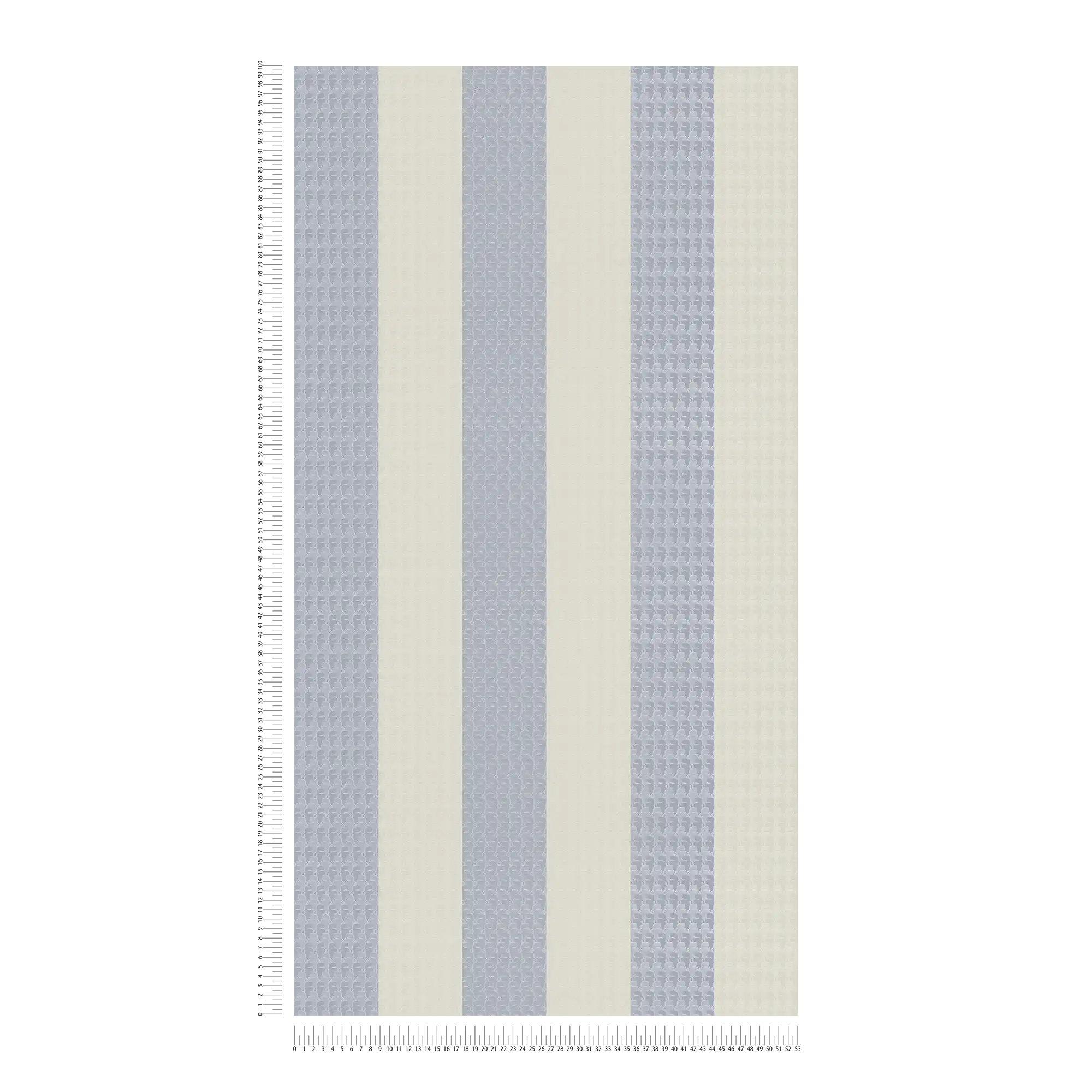             Papier peint Karl LAGERFELD rayures profil motif - gris
        
