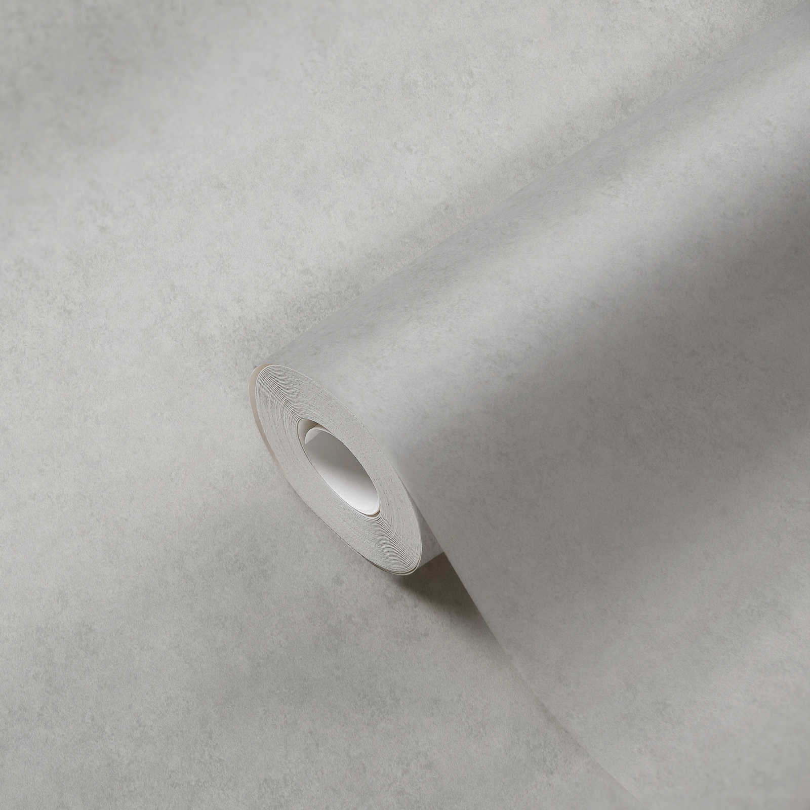             Plain wallpaper in plaster look - grey
        