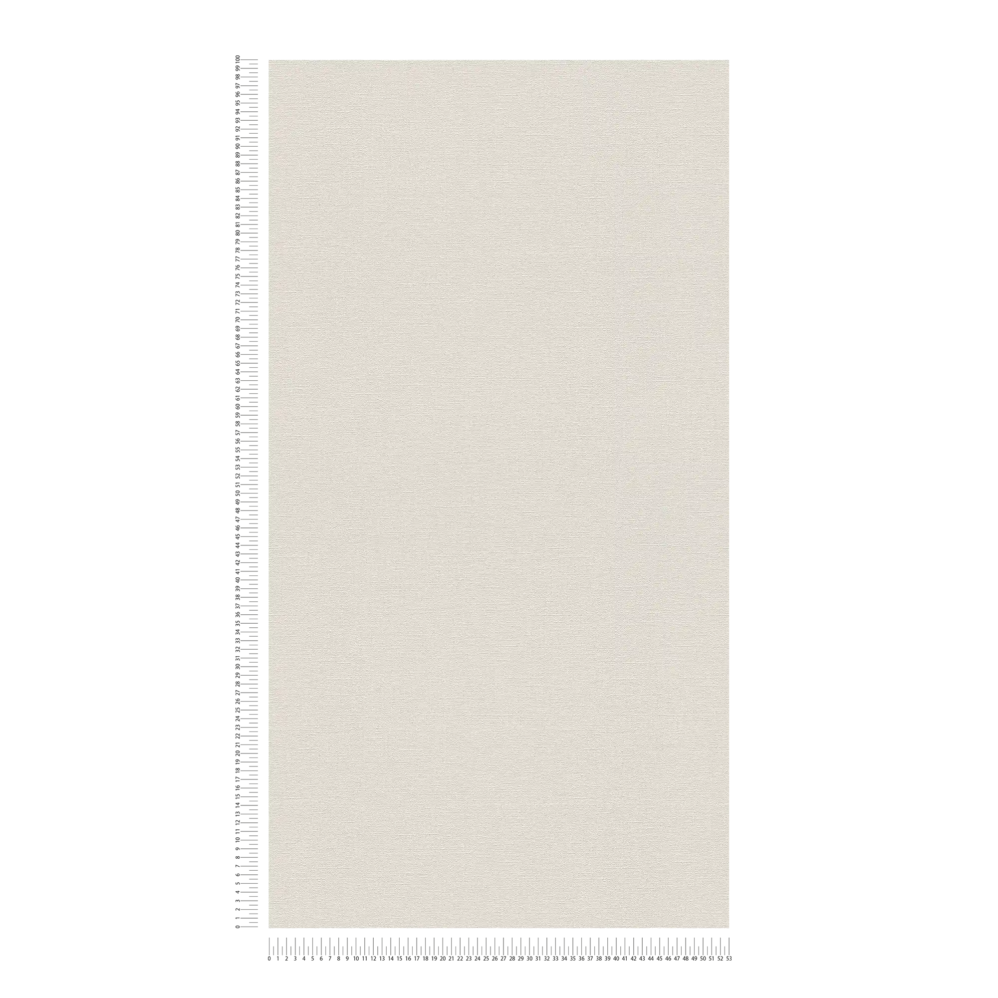             Papier peint gris-blanc uni & mat avec motifs structurés
        