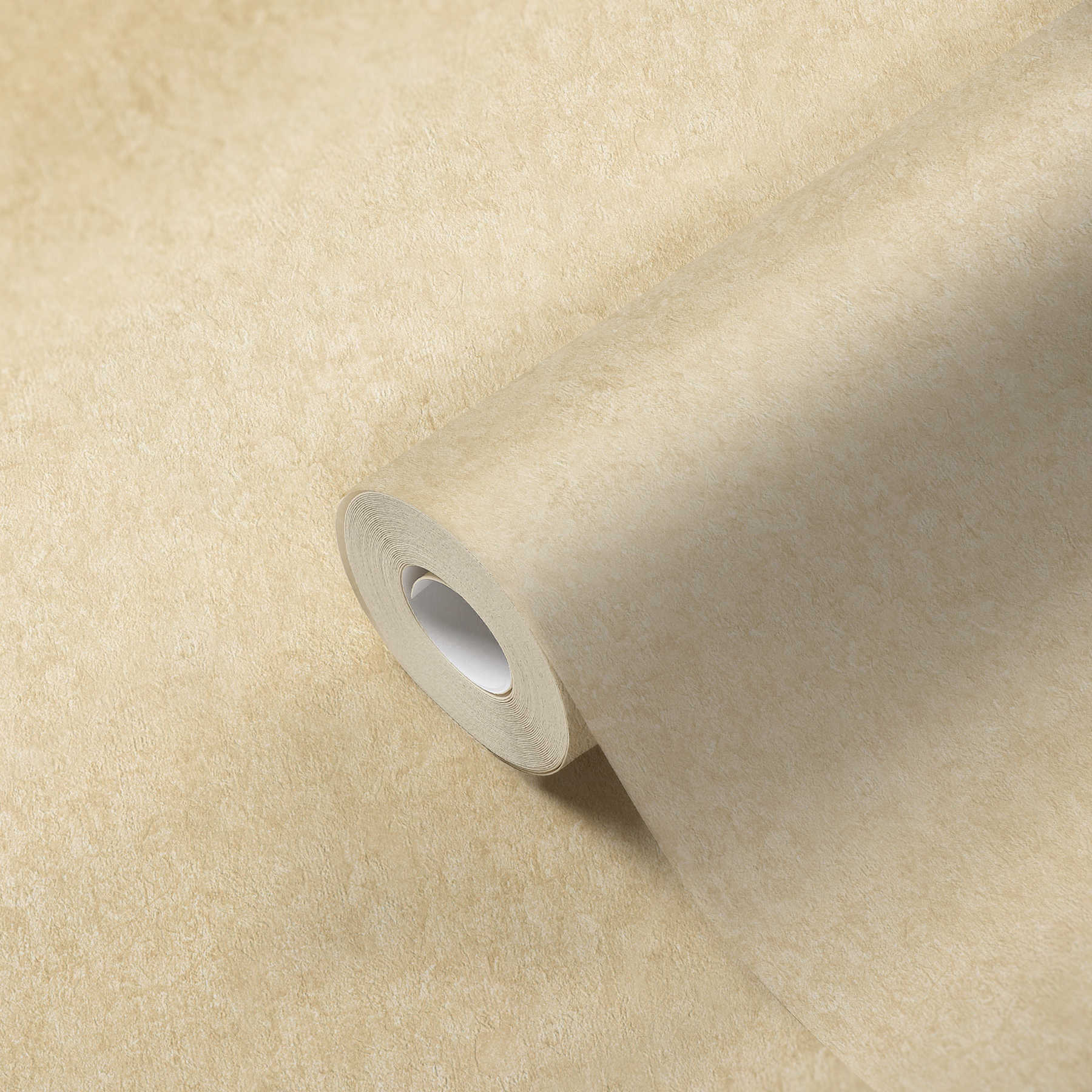             papier peint en papier uni premium uni & mat - beige
        