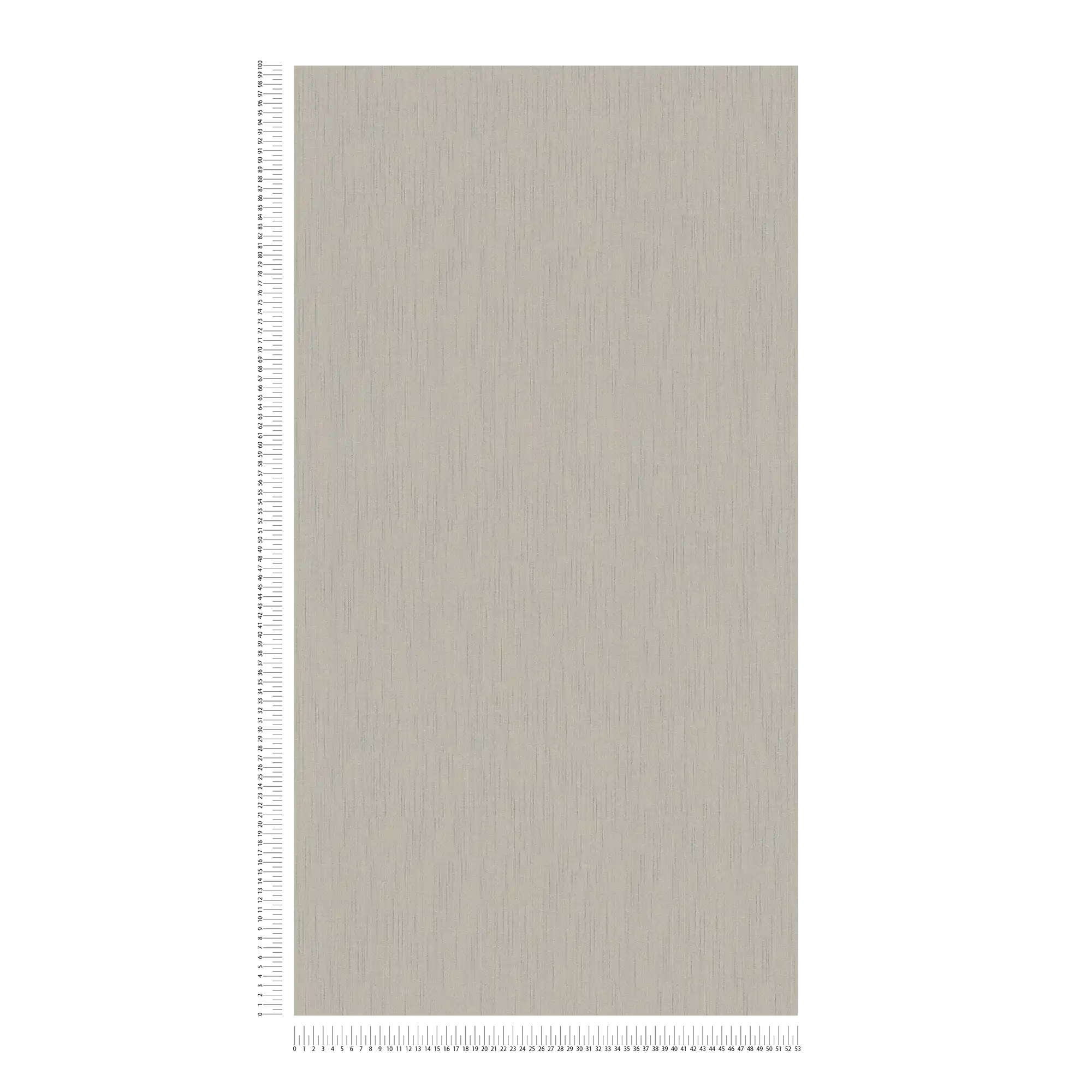             Carta da parati grigia con effetto tessile screziato e finitura satinata
        