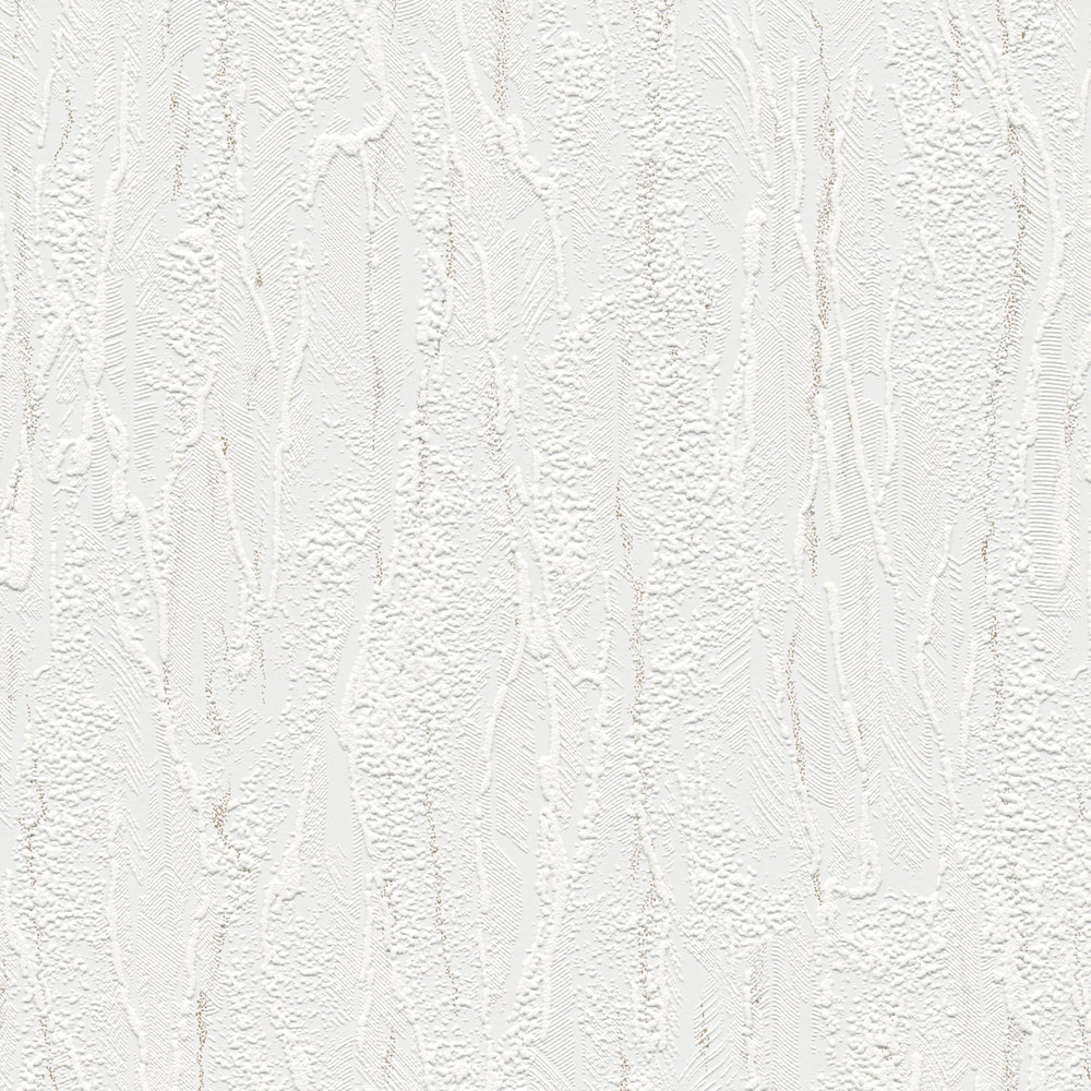            Wallpaper white textured pattern, grey accents - White
        