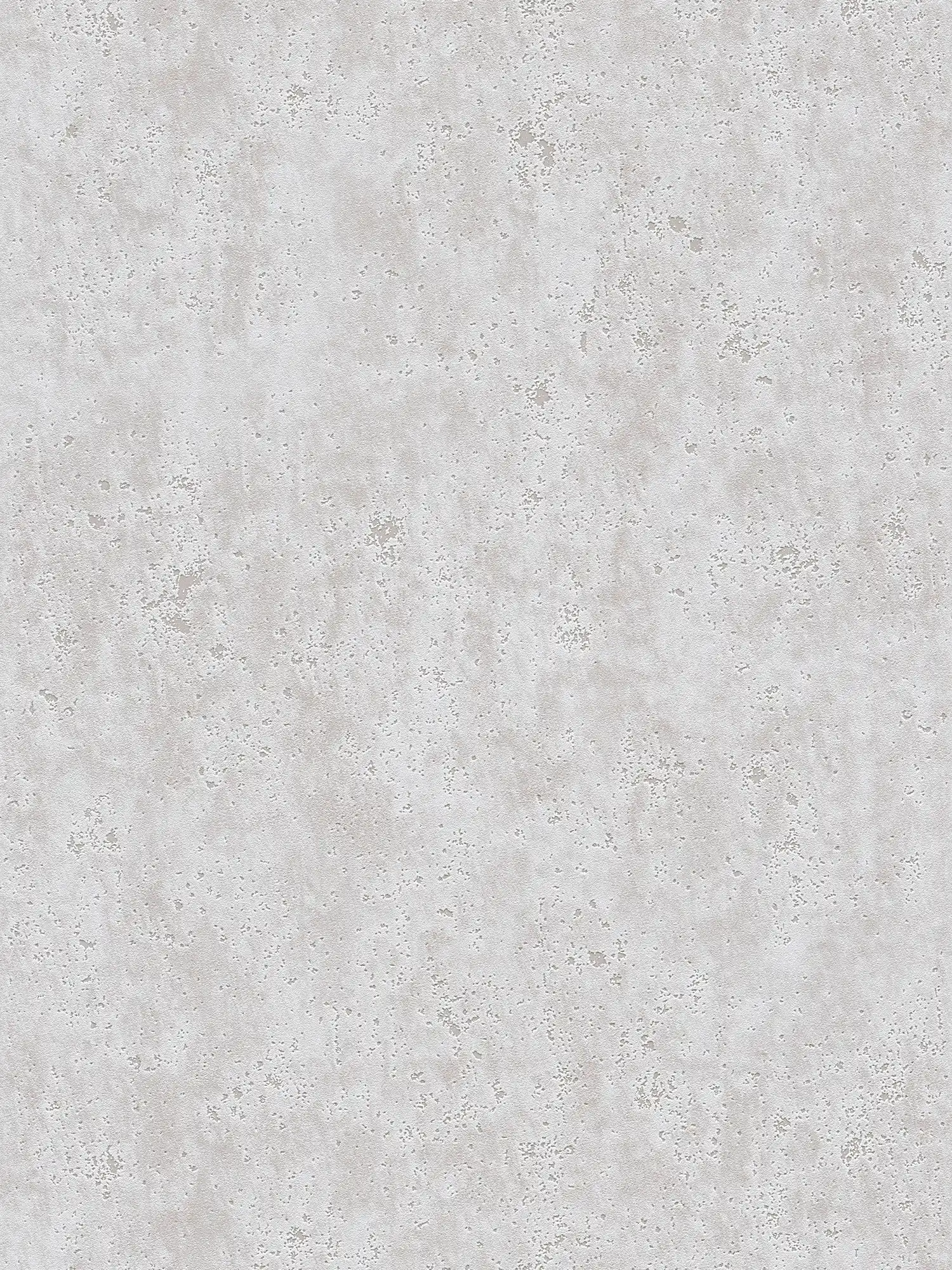 Carta da parati effetto cemento con colore e struttura superficiale - grigio
