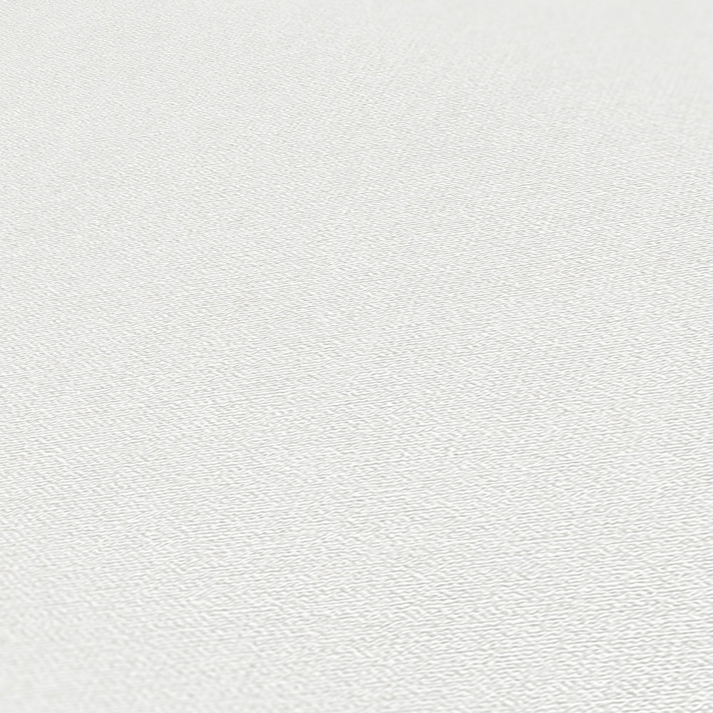            PVC-free non-woven wallpaper with linen look - grey
        