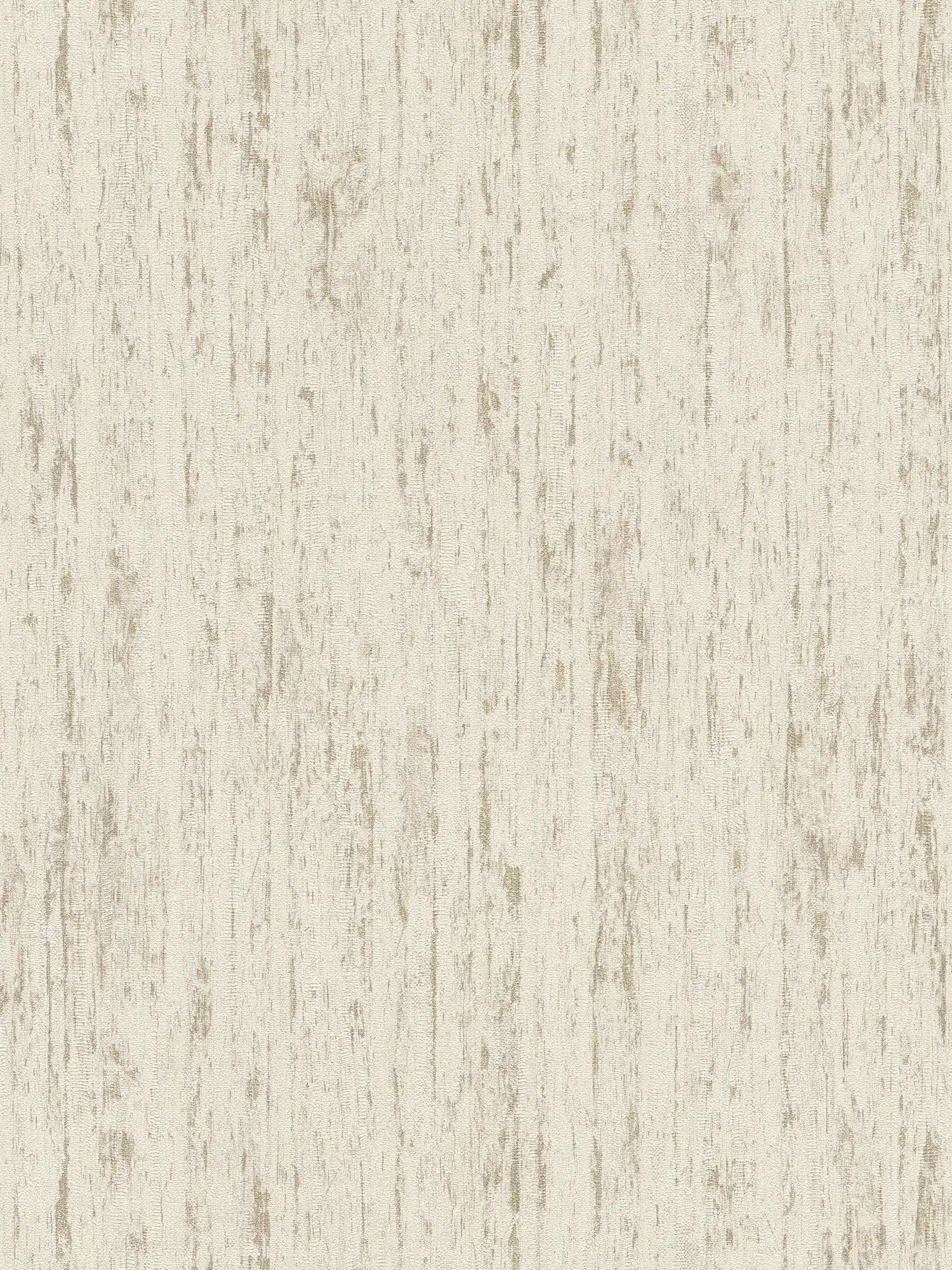         Wallpaper with wavy line pattern - white, beige, gold
    