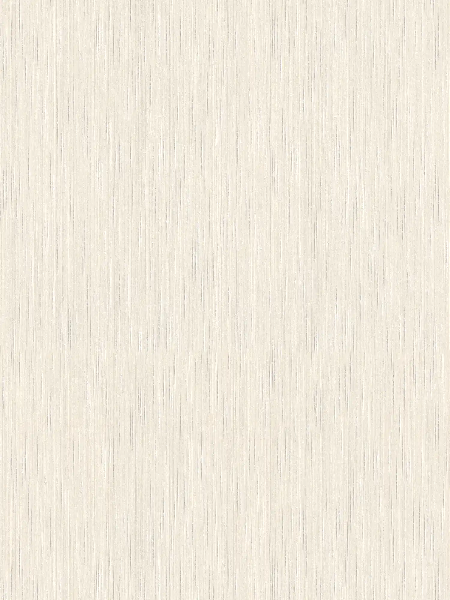         Non-woven wallpaper cream plain with textile texture in Dupion style
    