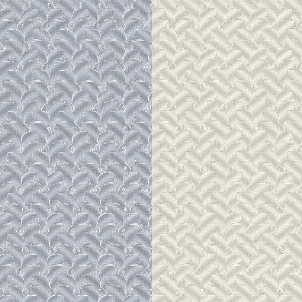             wallpaper Karl LAGERFELD stripes profile pattern - grey
        