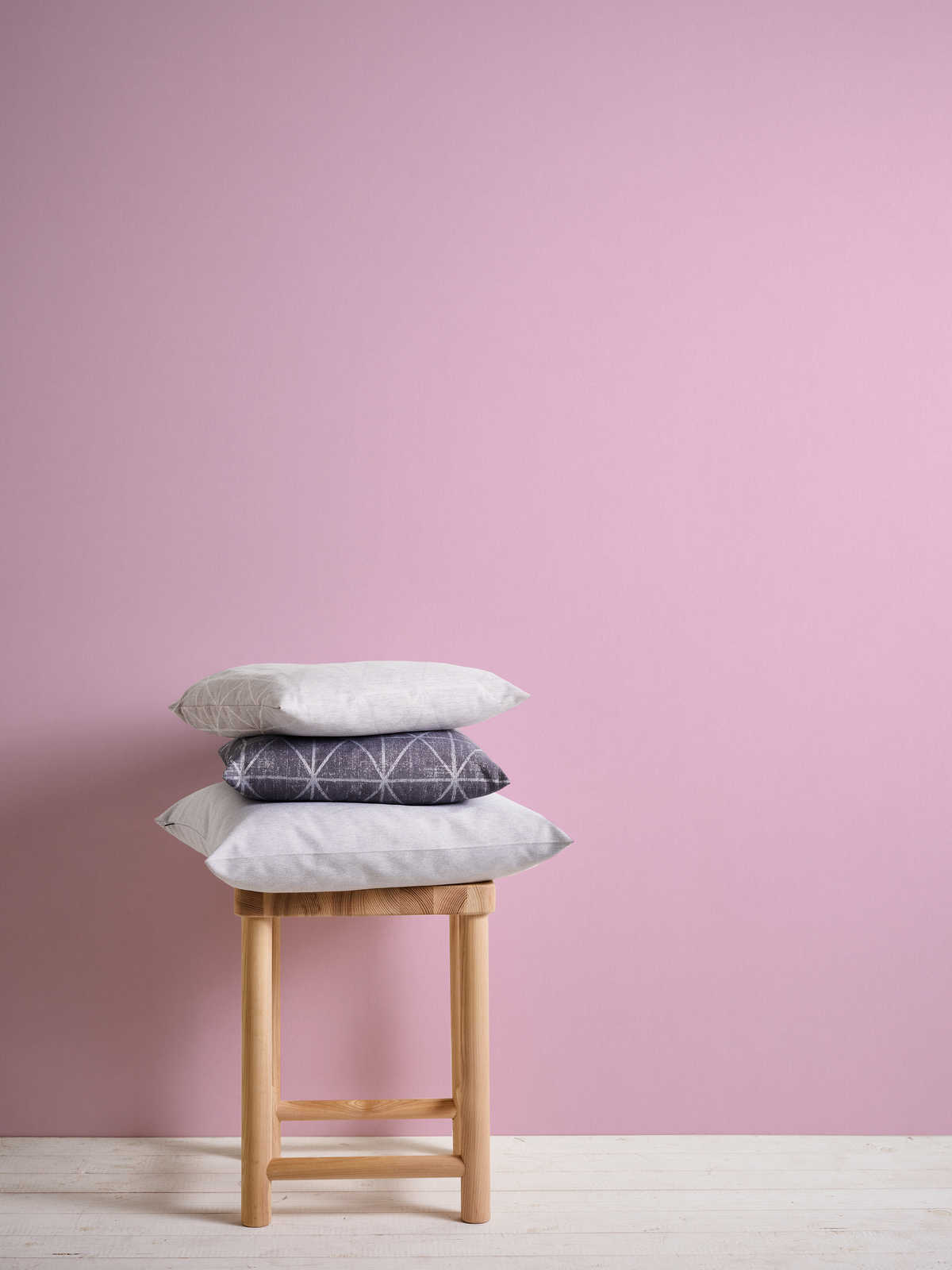             Nursery wallpaper girl uni - pink
        
