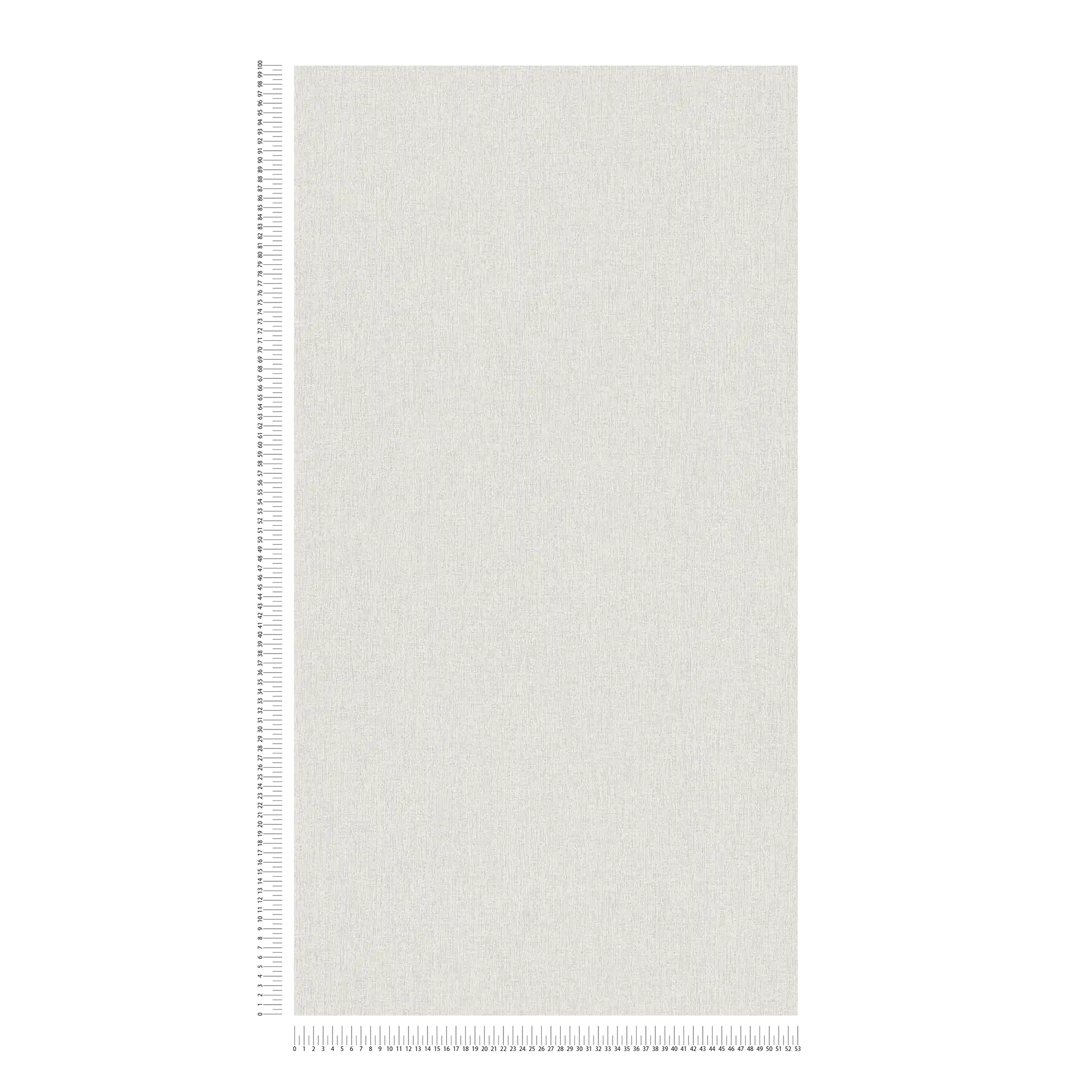             Wallpaper linen look, plain & mottled - white
        
