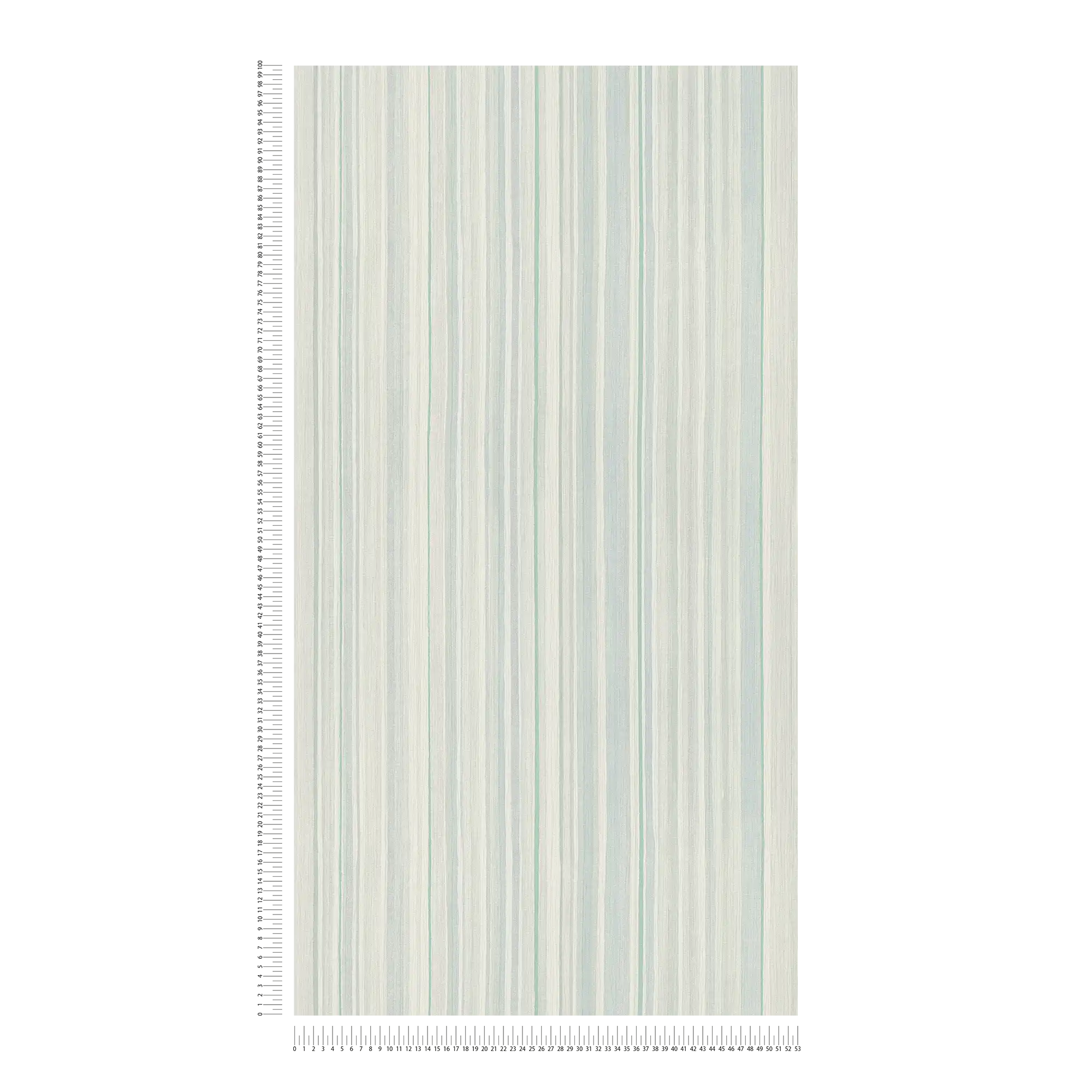             Papel pintado a rayas con diseño de líneas - azul, verde, gris
        
