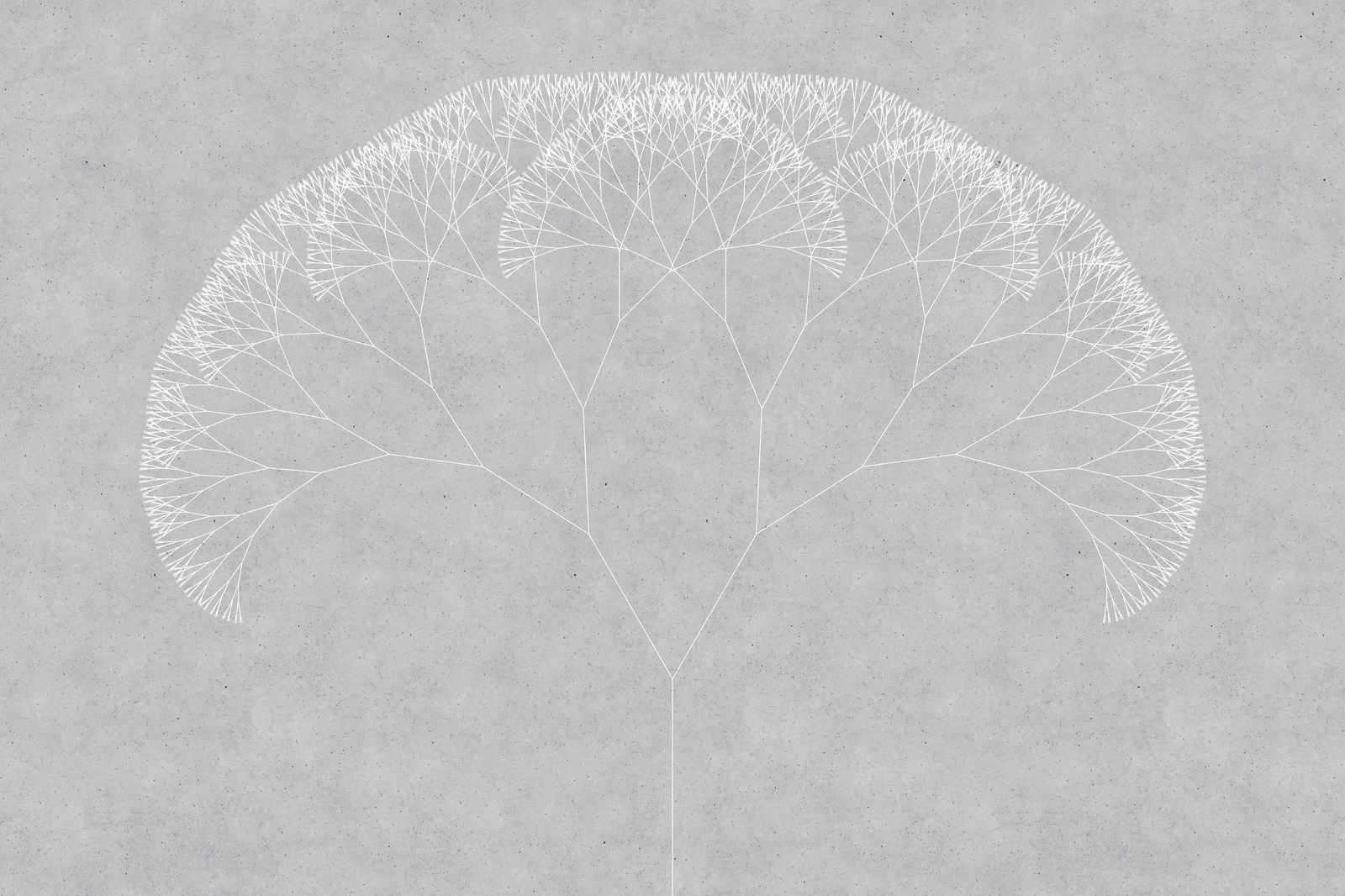             Canvas painting Dandelions Tree | grey, white - 0,90 m x 0,60 m
        