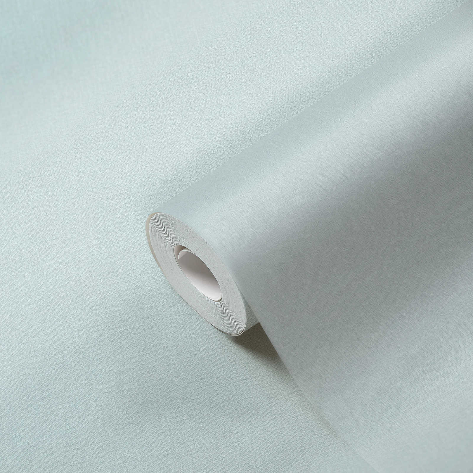             Papel pintado no tejido liso con ligero brillo - azul claro
        