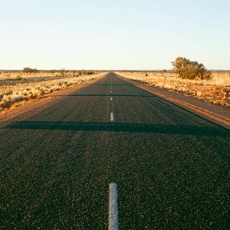         Photo wallpaper desert highway & wide horizon
    