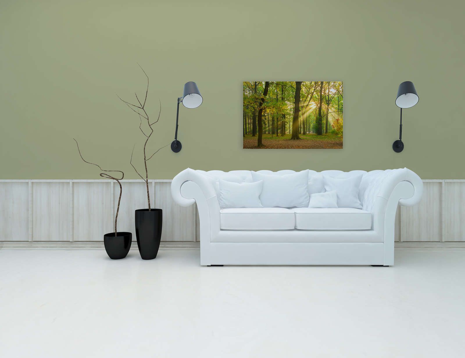             Canvas painting Forest Landscape in Autumn - 0,90 m x 0,60 m
        