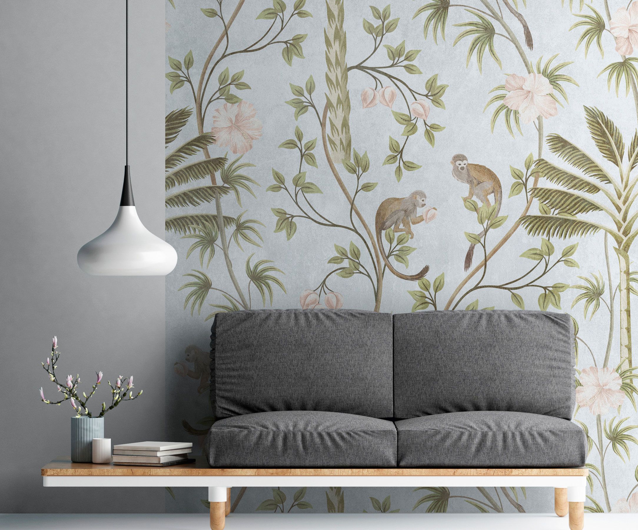 Jungle Pattern Wallpaper_AS382311