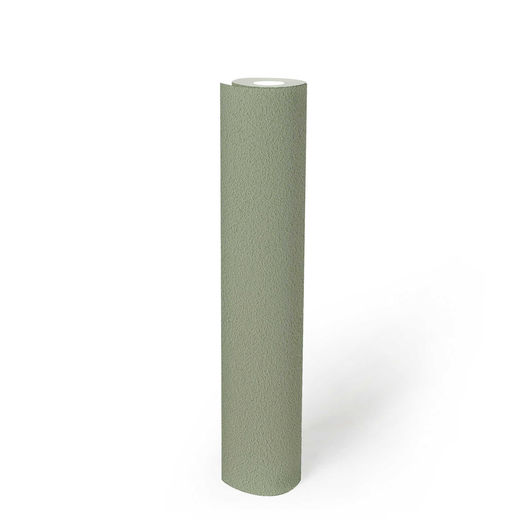             Papier peint uni avec structure de surface fine - vert
        