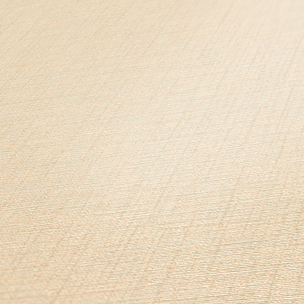             Carta da parati avorio in tessuto non tessuto con effetto texture - crema
        